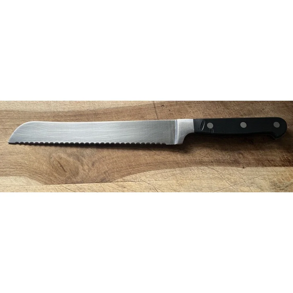 David Burke 8inch Bread Knife 8 inch High Carbon Steel Serrated Blade